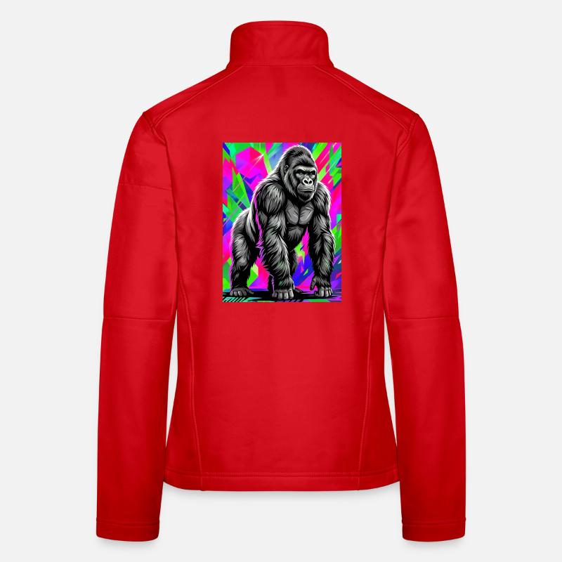 Gorilla Frauen Softshelljacke