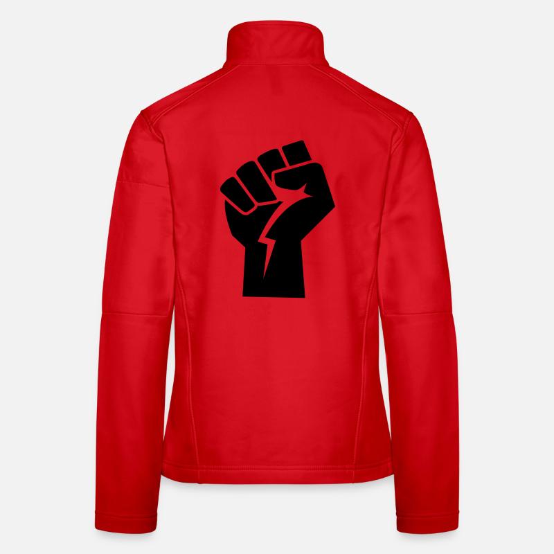 power faust revolution Frauen Softshelljacke