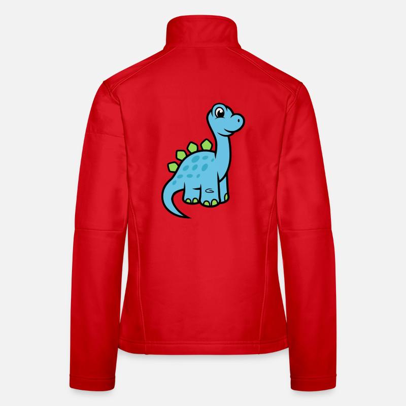 Dinosaur Women's Softshell Jacket