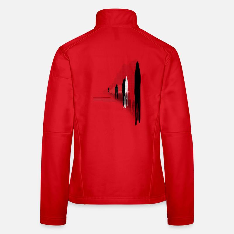 Silent silhouettes Women's Softshell Jacket