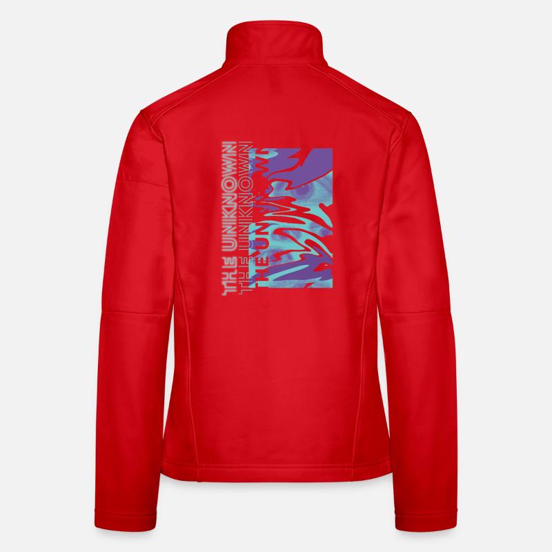 The Unknown – Digital Distortion Women's Softshell Jacket