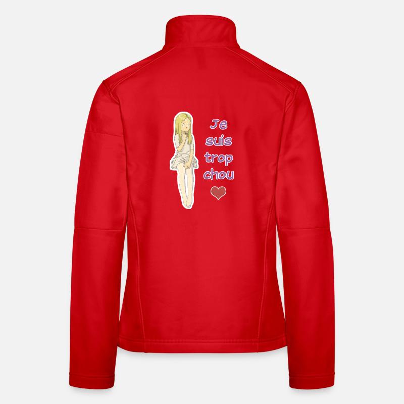 Ich bin so süß Frauen Softshelljacke