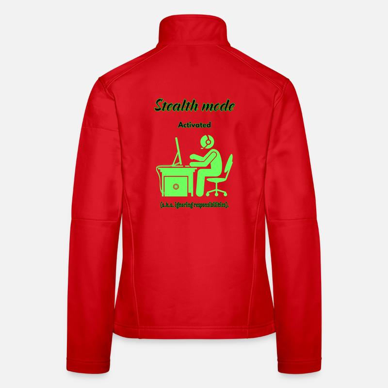 Stealth Mode Active Women's Softshell Jacket