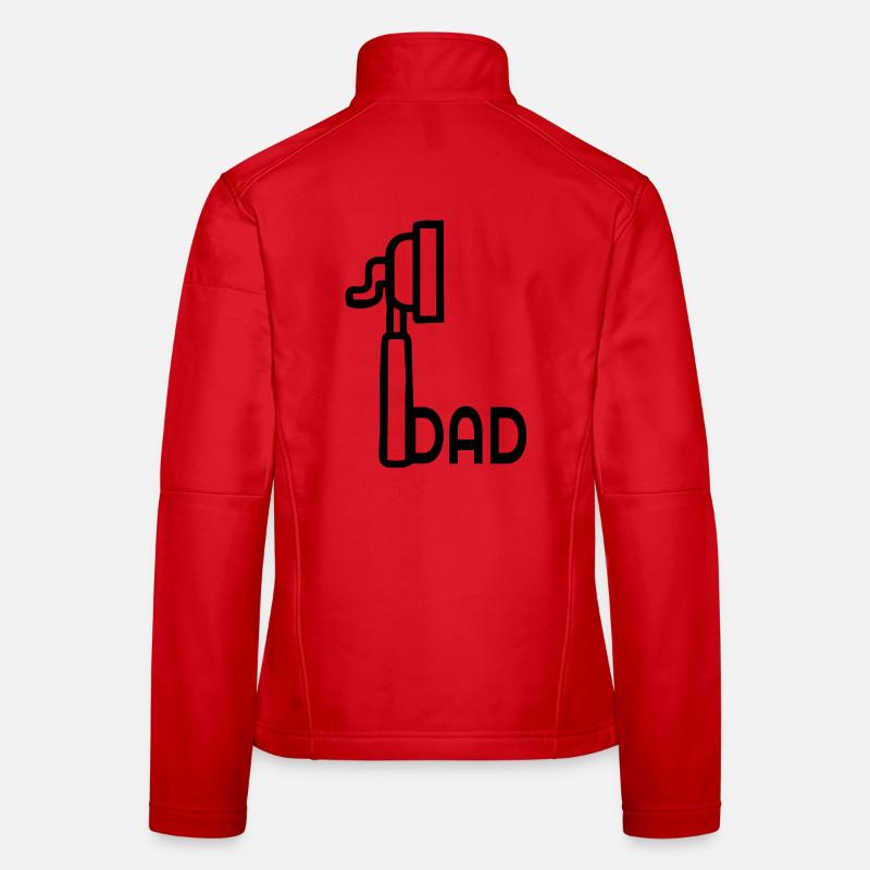 Espresso Coffee Machine Dad Women's Softshell Jacket