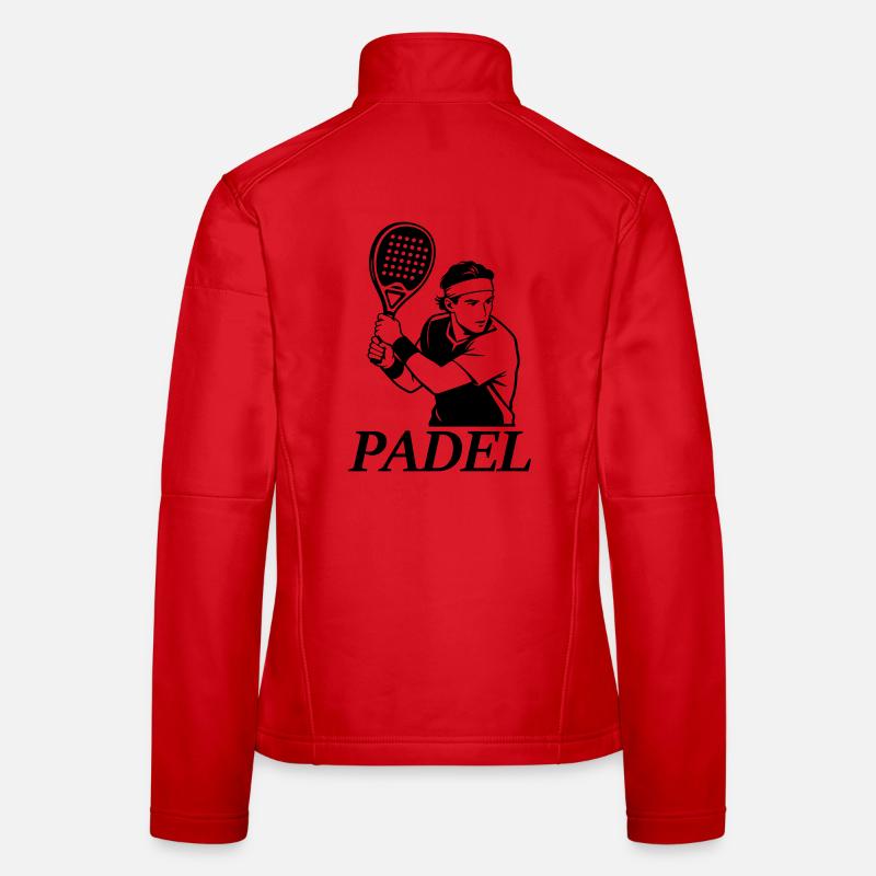 padel player Women's Softshell Jacket