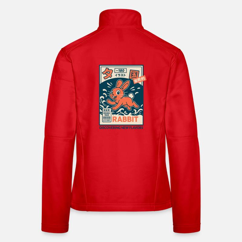 Manga Rabbit Women's Softshell Jacket