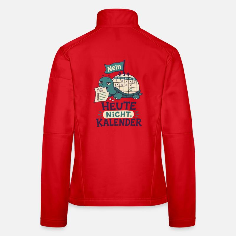 Heute nicht Kalender Frauen Softshelljacke
