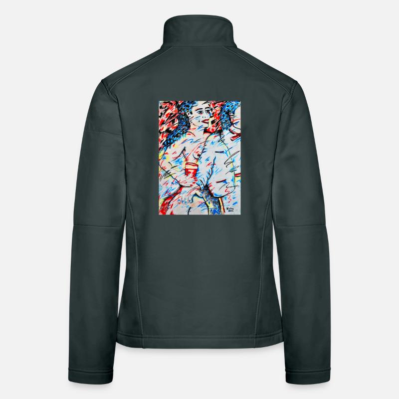 Escort Mädchen Frauen Softshelljacke