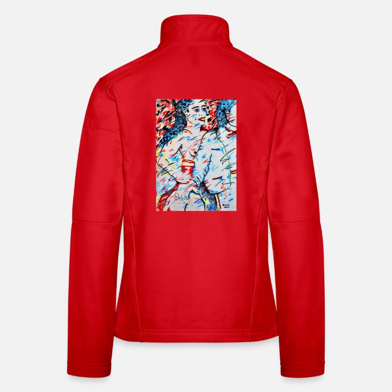 Escort Mädchen Frauen Softshelljacke