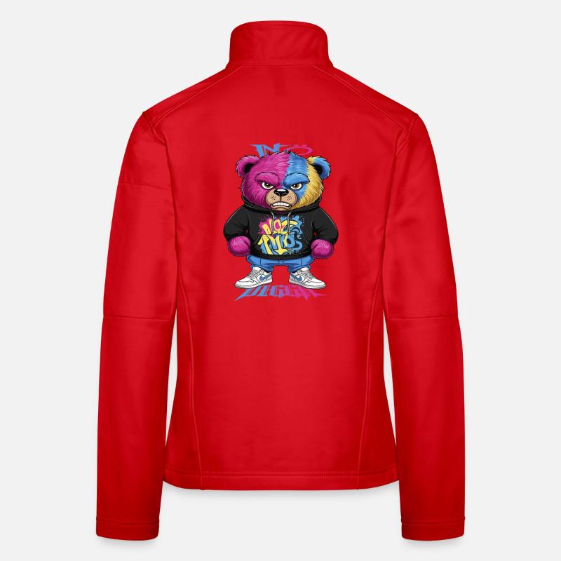 Ours Veste en tissu softshell Femme