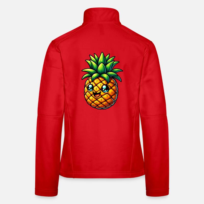 Ananas Frauen Softshelljacke