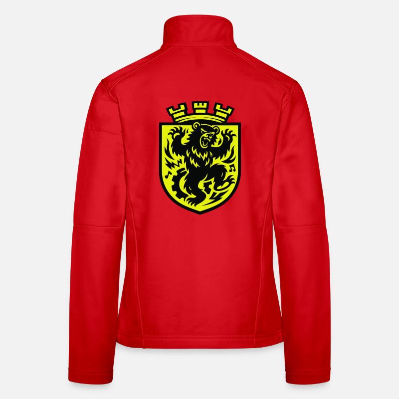 Berlin Dancing Bear Women's Softshell Jacket