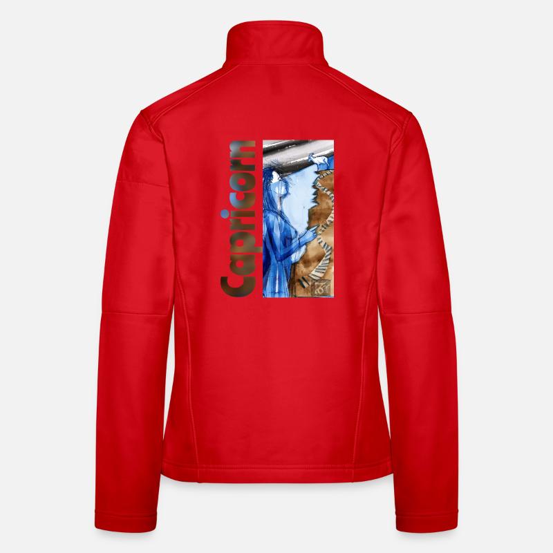 Sternzeichen Steinbock Frauen Softshelljacke