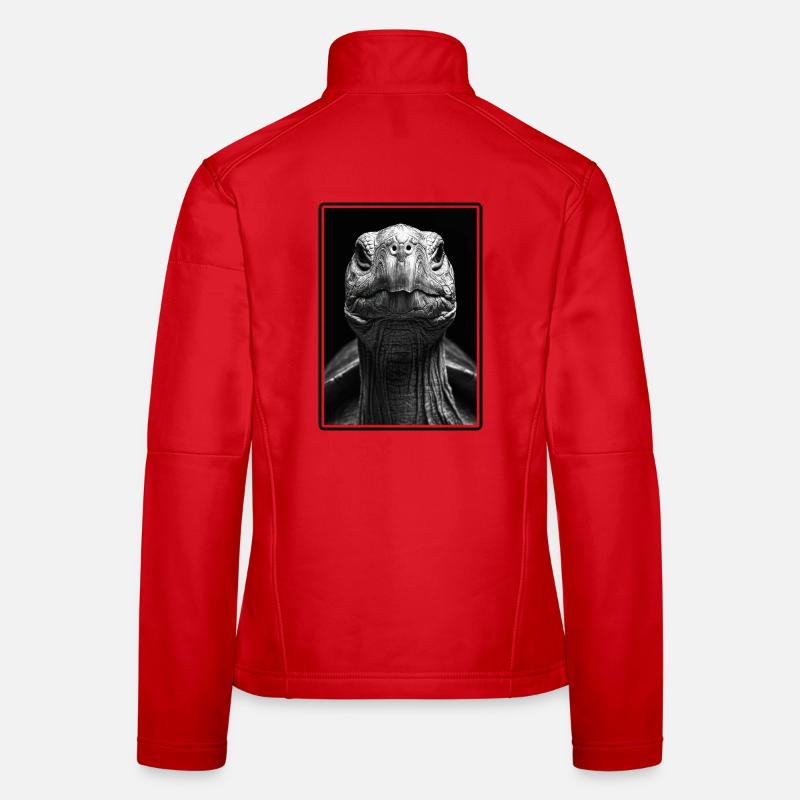 Tortues Tortue Veste en tissu softshell Femme