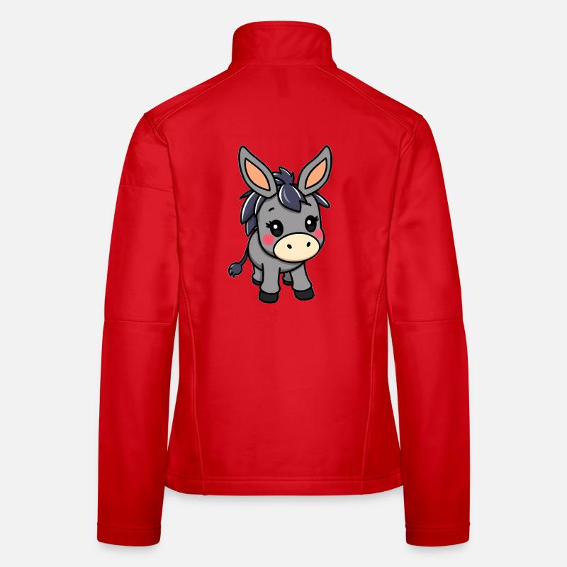 Esel Frauen Softshelljacke