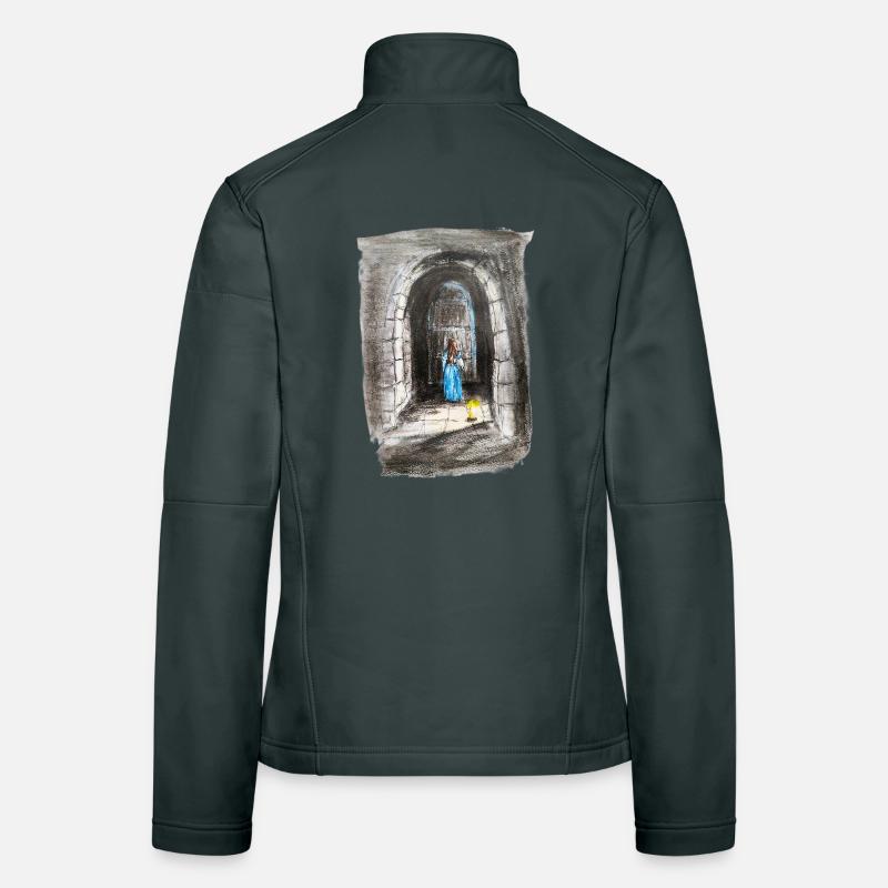 Torbogen-Maiden-Laternenlicht Frauen Softshelljacke