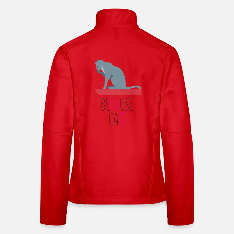 Weil Cats Frauen Softshelljacke