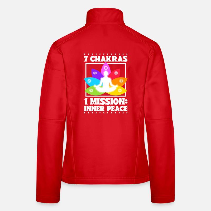 7 Chakras – Inner Peace Women's Softshell Jacket