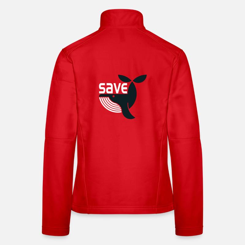 Whale Save Marine Rescue Women's Softshell Jacket