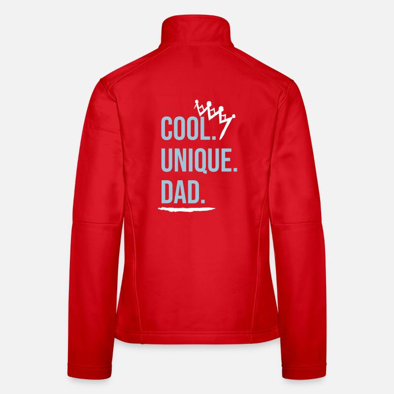 Papa cool Veste en tissu softshell Femme