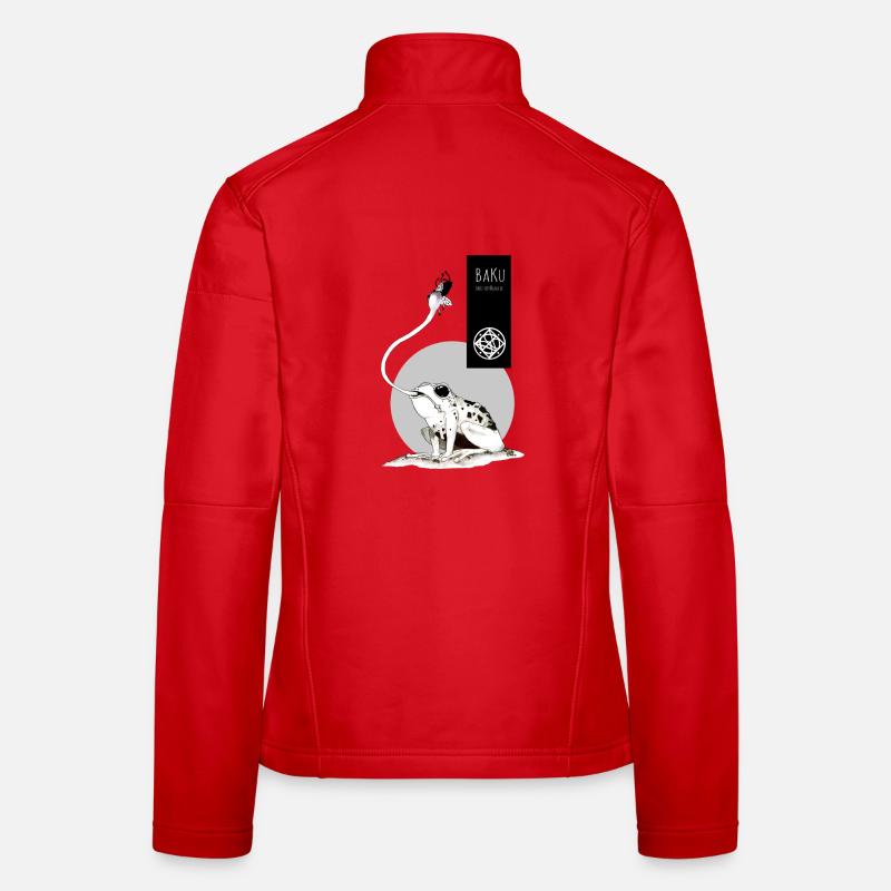 Catching fly Frauen Softshelljacke