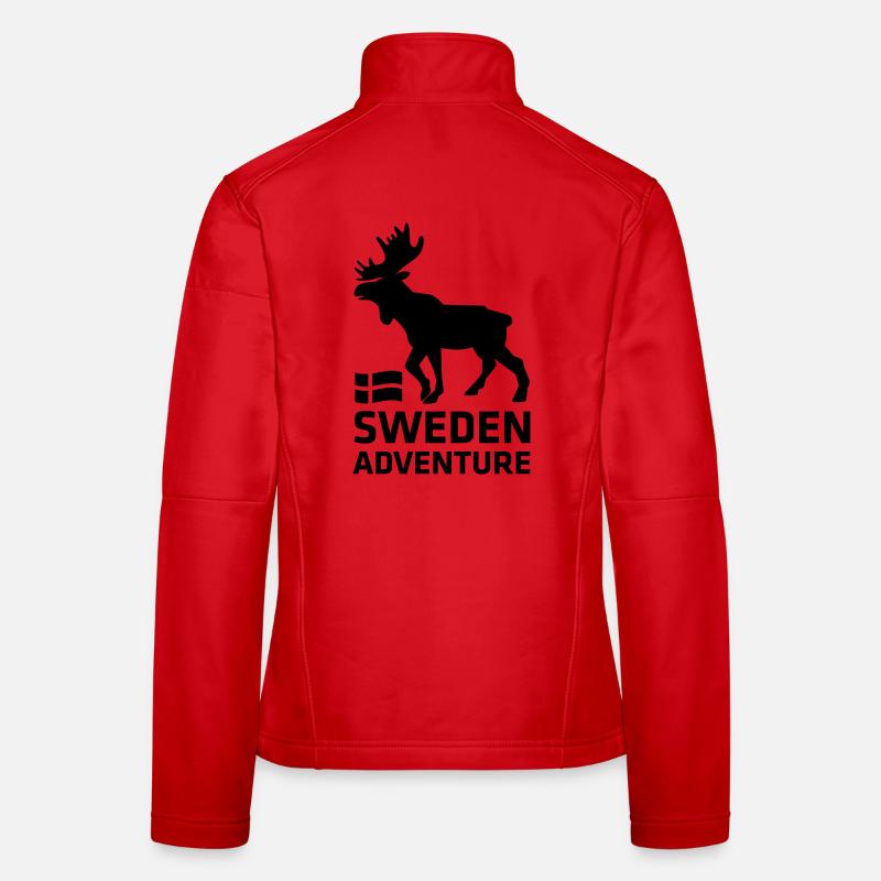 Suède Aventure Veste en tissu softshell Femme