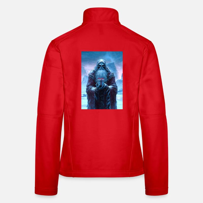 Scary Saint with Gift Women's Softshell Jacket