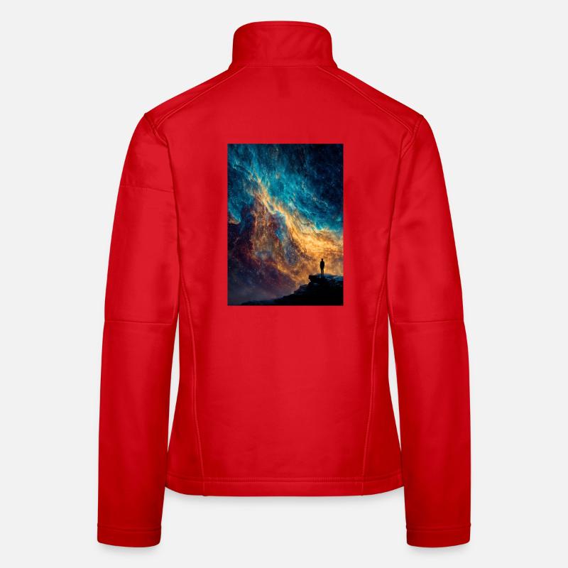 Cosmic Edge Wanderer Women's Softshell Jacket