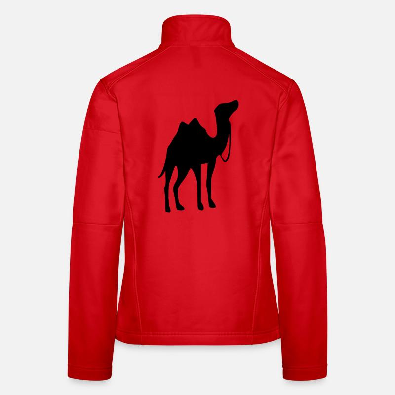 Kamel T-shirt Geschenk Frauen Softshelljacke