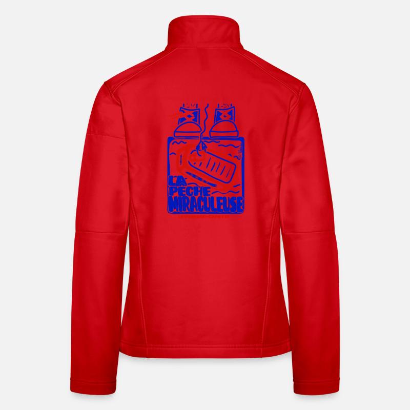 Pêche Miraculeuse Retro Women's Softshell Jacket