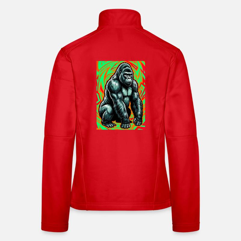 Gorilla Frauen Softshelljacke