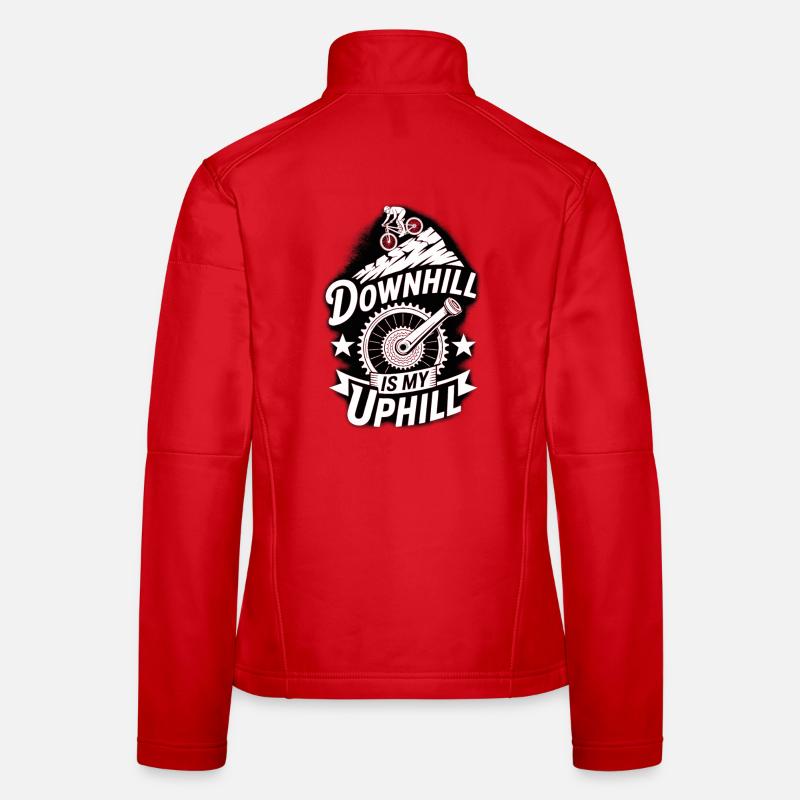 VTT, Descente, Action du cyclisme Veste en tissu softshell Femme