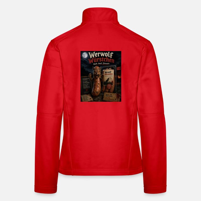 Werwolf Würstchen  Frauen Softshelljacke