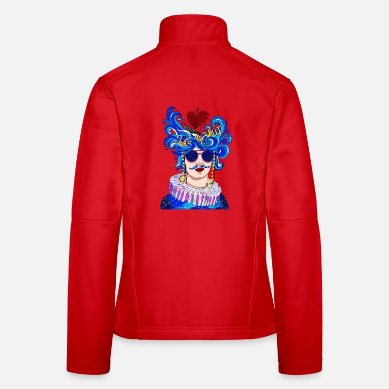 Ce que tu veux Veste en tissu softshell Femme