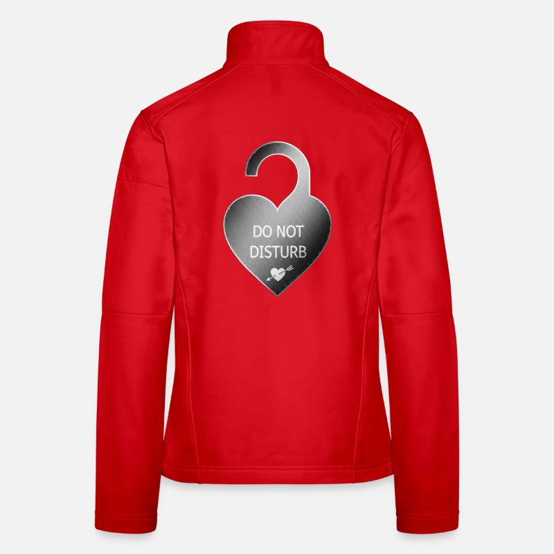Message Veste en tissu softshell Femme