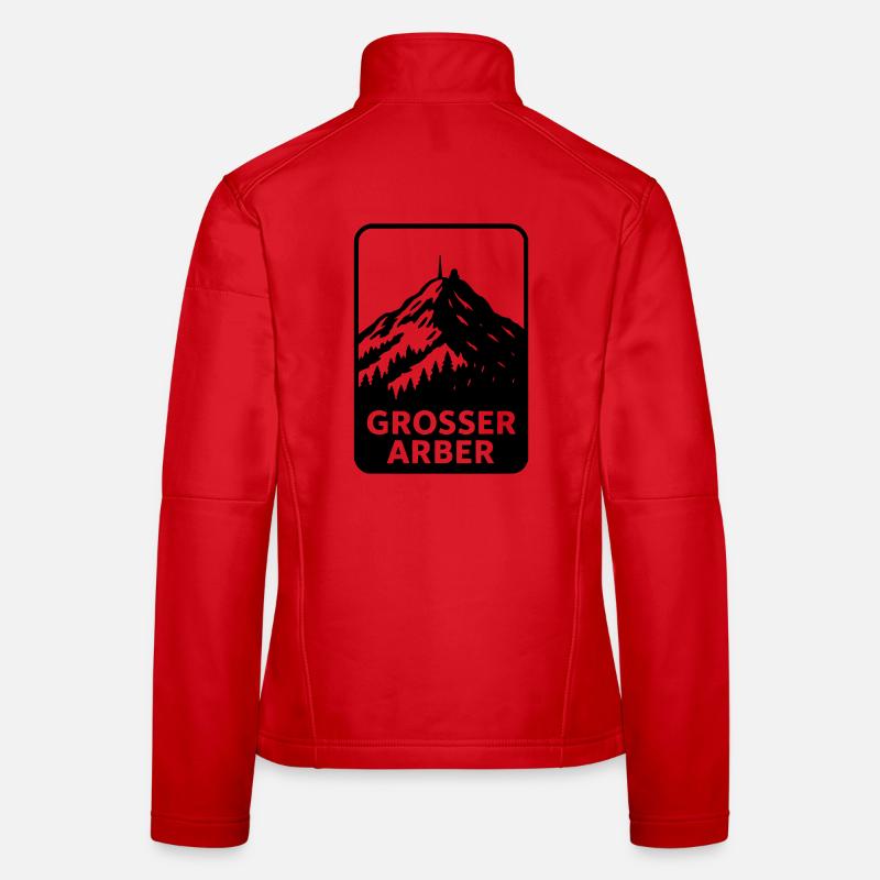großer arber Frauen Softshelljacke