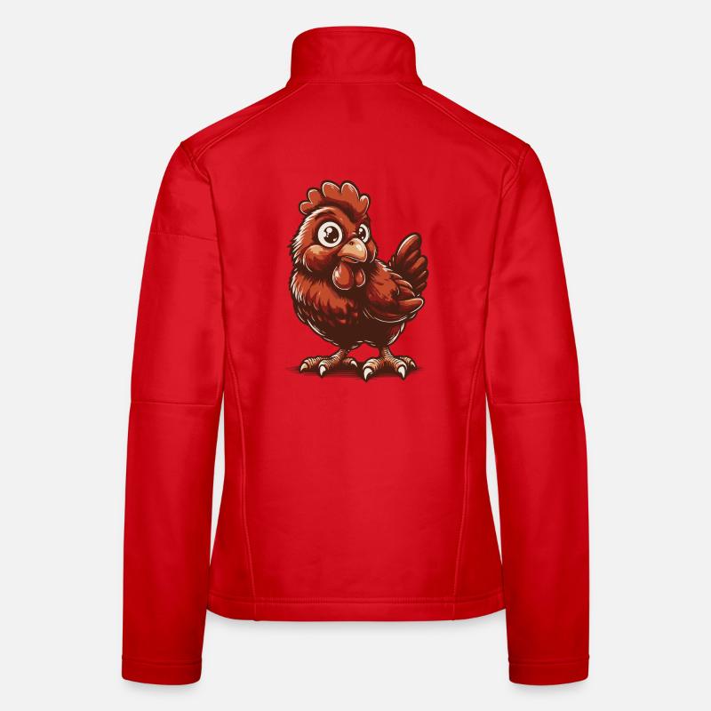 Cute Chick Frauen Softshelljacke