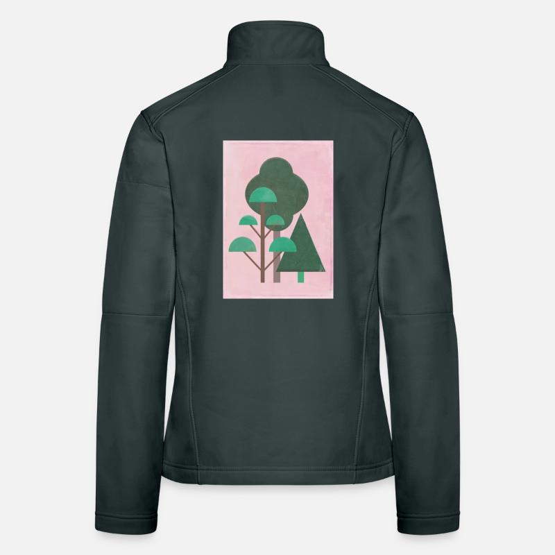 Wald Frauen Softshelljacke
