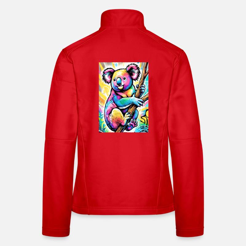 Koala Veste en tissu softshell Femme