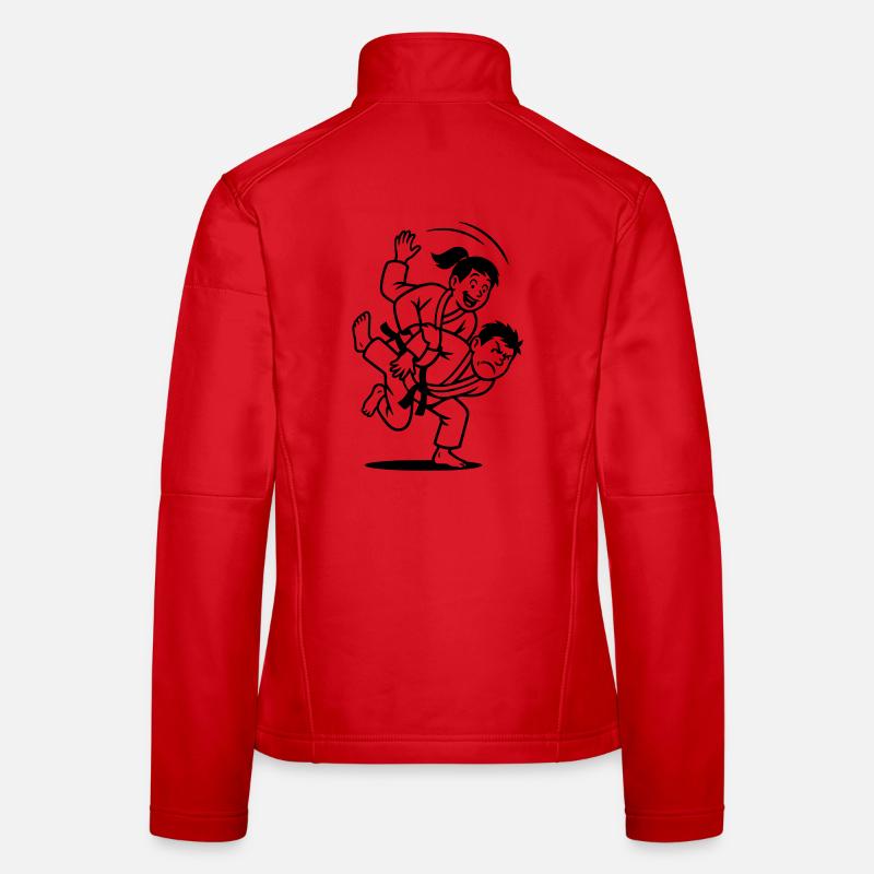 Judoka Throw Women's Softshell Jacket