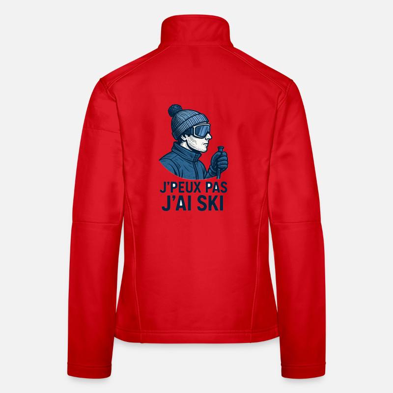 I can't I ski Women's Softshell Jacket