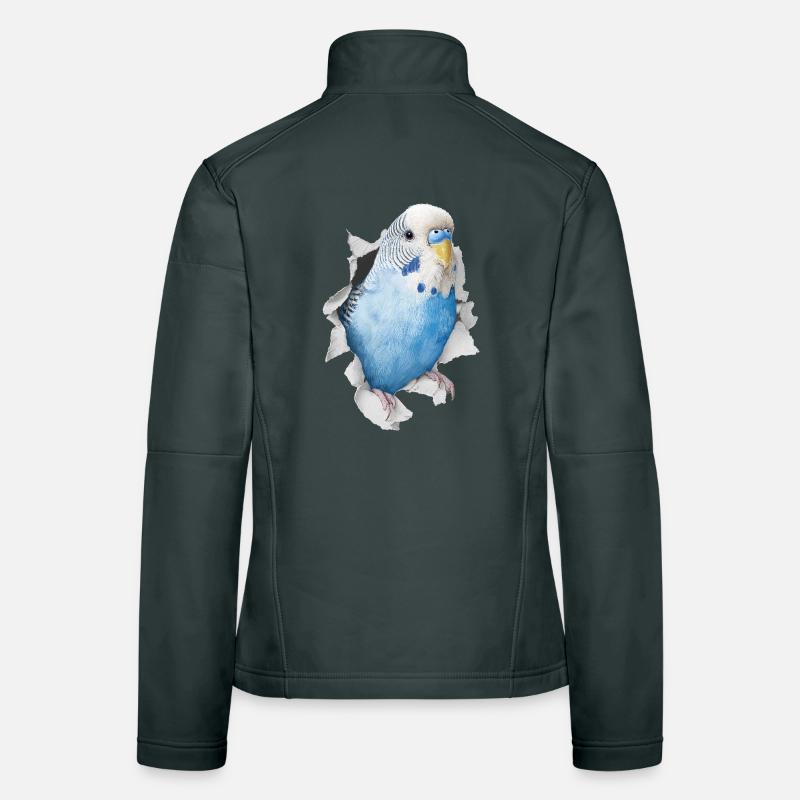 Budgerigar Women's Softshell Jacket