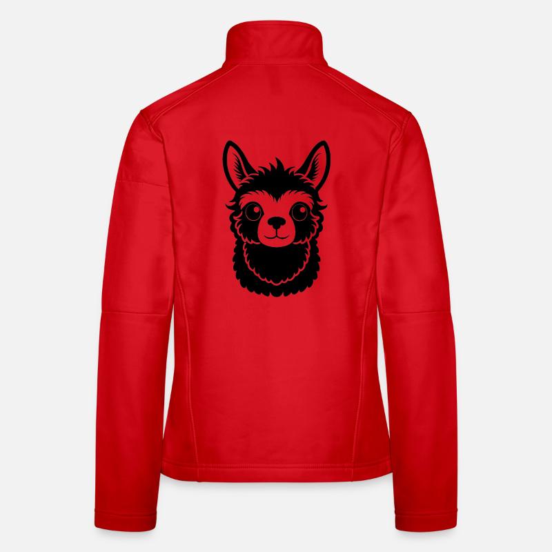 Neuseeländisches Alpaca Frauen Softshelljacke