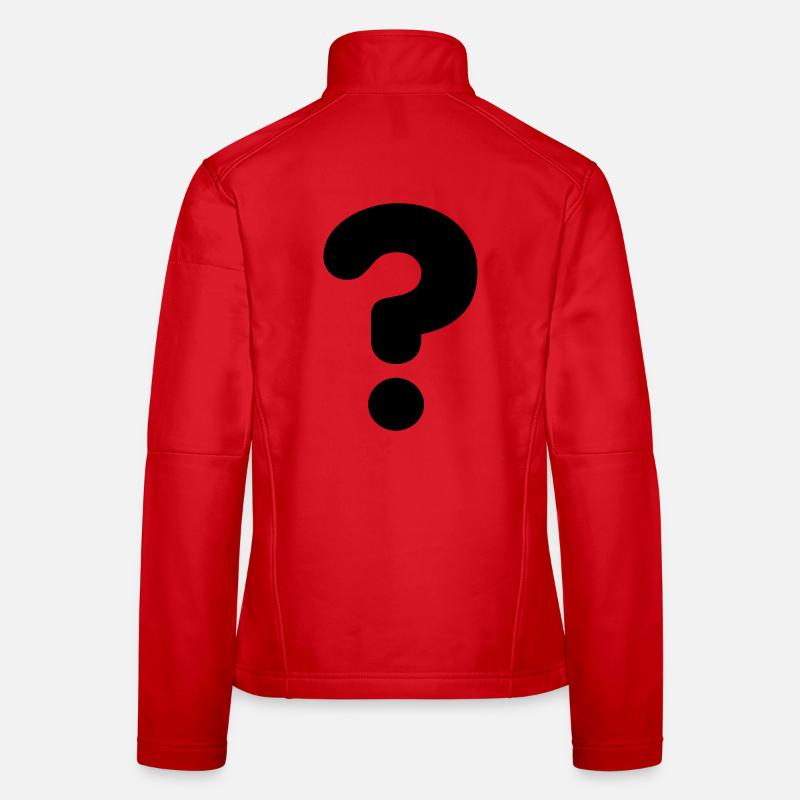 Point d’interrogation de l’image # Veste en tissu softshell Femme