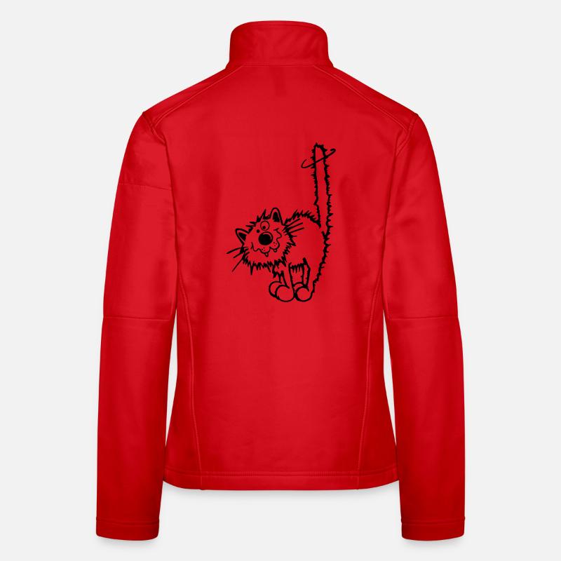 Naughty cat Women's Softshell Jacket