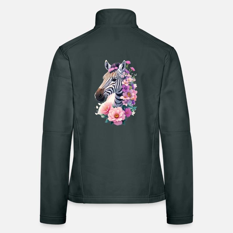Zebra Frauen Softshelljacke