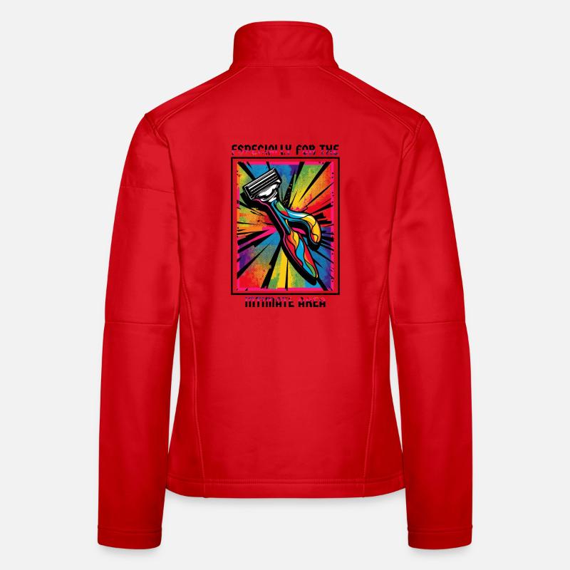 Dildo razor Women's Softshell Jacket