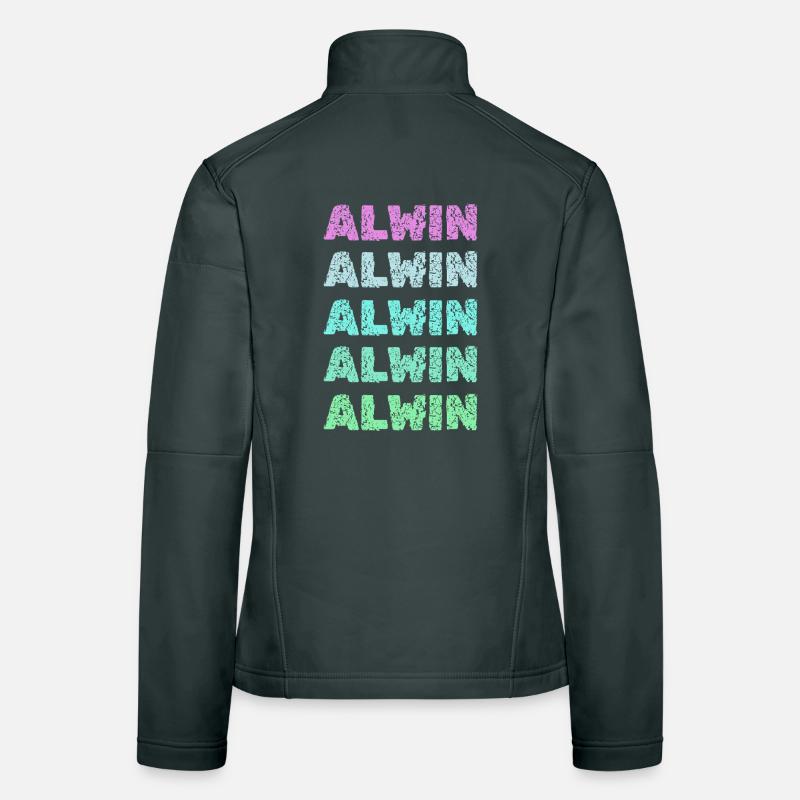Alwin comme Alwin Veste en tissu softshell Femme