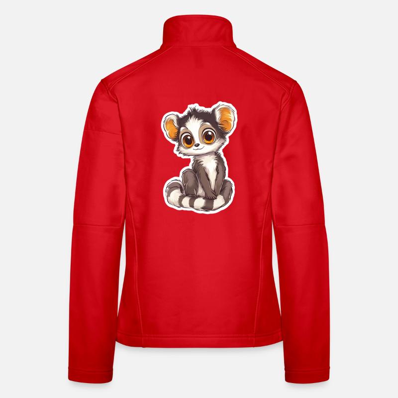 lémurien Veste en tissu softshell Femme
