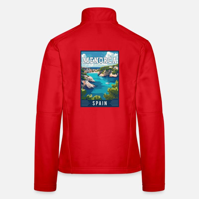 Experience Serenity in Menorca - Spain Women's Softshell Jacket